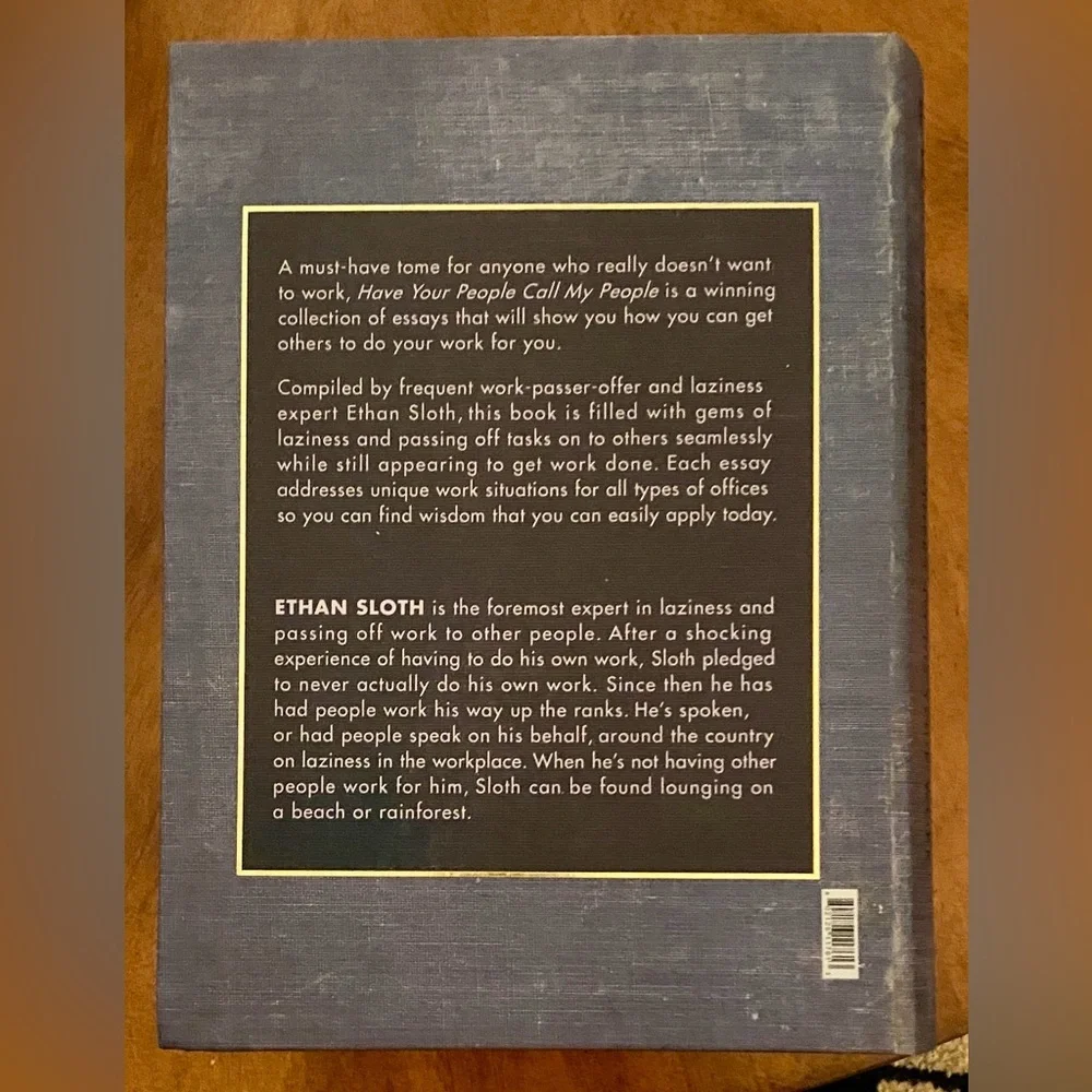 Ethan Sloth faux hardcover